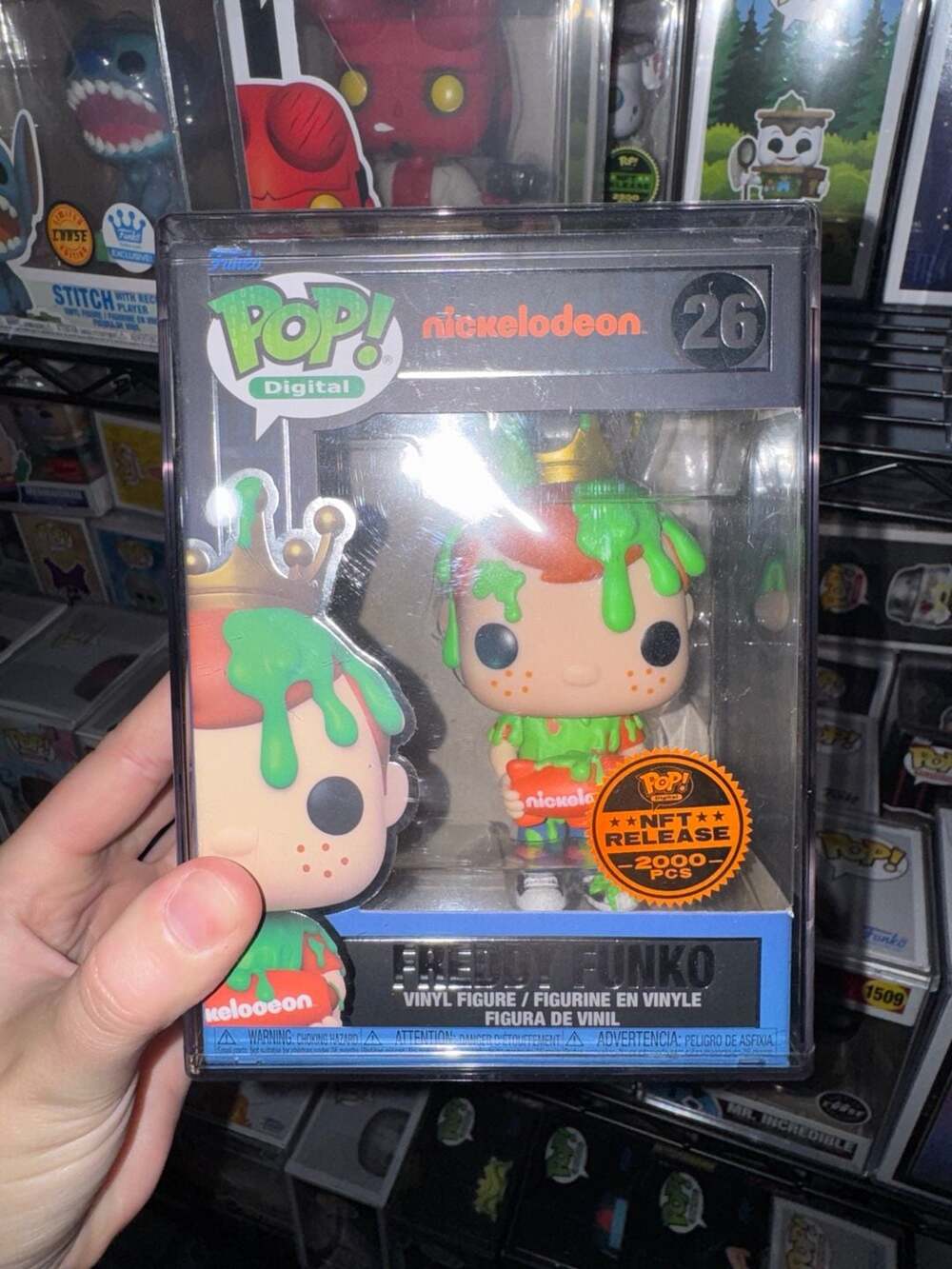 Funko Pop! Digital Nickelodeon Freddy Funko